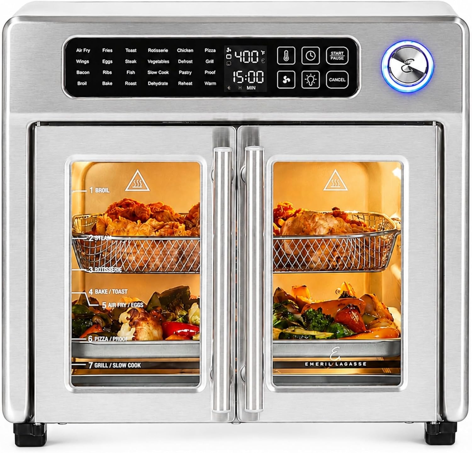 Emeril Lagasse 26 QT French Door Air Fryer Toaster Oven — Kitchen · Emeril Lagasse