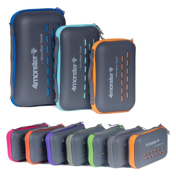 4Monster Quick-Dry Microfiber Towel — Travel Gear · 4Monster
