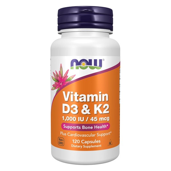 Vitamin D3 & K2 — Supplement · Bones, Heart & Immunity